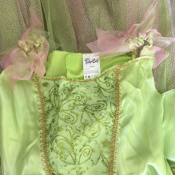 Disney Tinker Bell Fairy Dress Costume set size M (8-10) - Picture 5 of 8